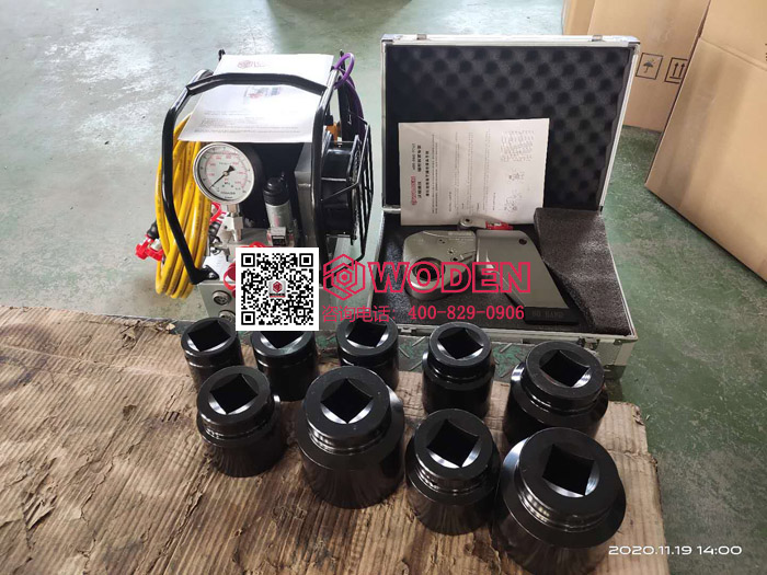 石家莊鋼鐵廠客戶再次“佩奇”沃頓液壓扳手！