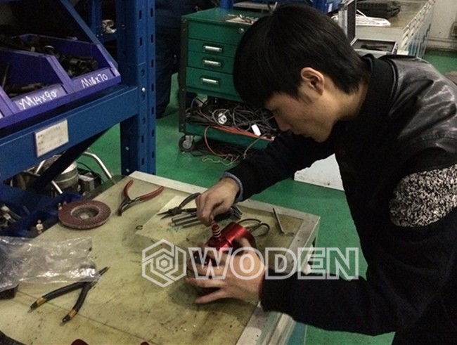 液壓扳手更換旋轉接頭現場