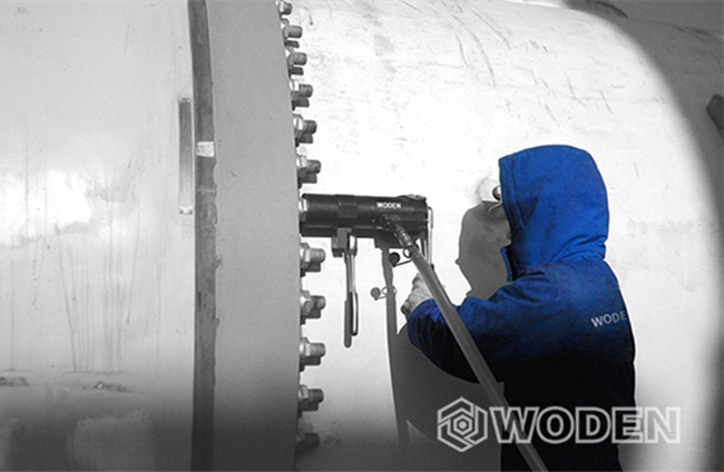 沃頓液壓螺栓拉伸器使用現場