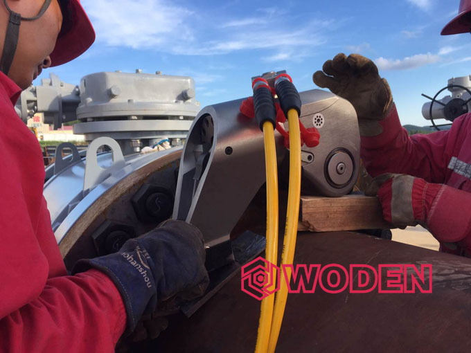 沃頓液壓扳手使用場景 沃頓液壓扳手使用場景